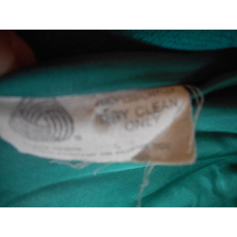 Vintage Authentic Mackintosh Women's Size 8 green 100% wool  lined Coat - Picture 3 of 4